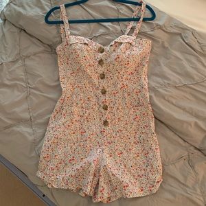 Urban Outfitters Floral Romper